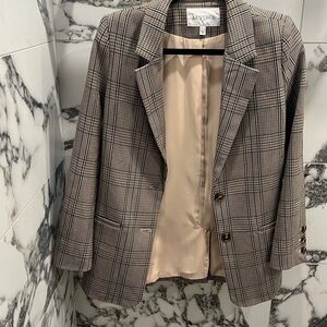 Sherlock Plaid Blazer